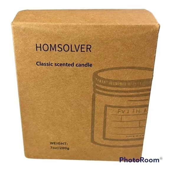 Homsolver Care Candle Last Nerve, Lavender Scent - Picture 6 of 7